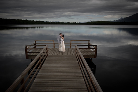 Alaska Destination Wedding Photography by Michael Dinneen